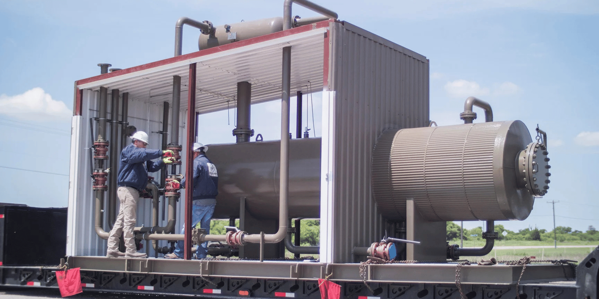 PES Skid of oil and gas production facility project