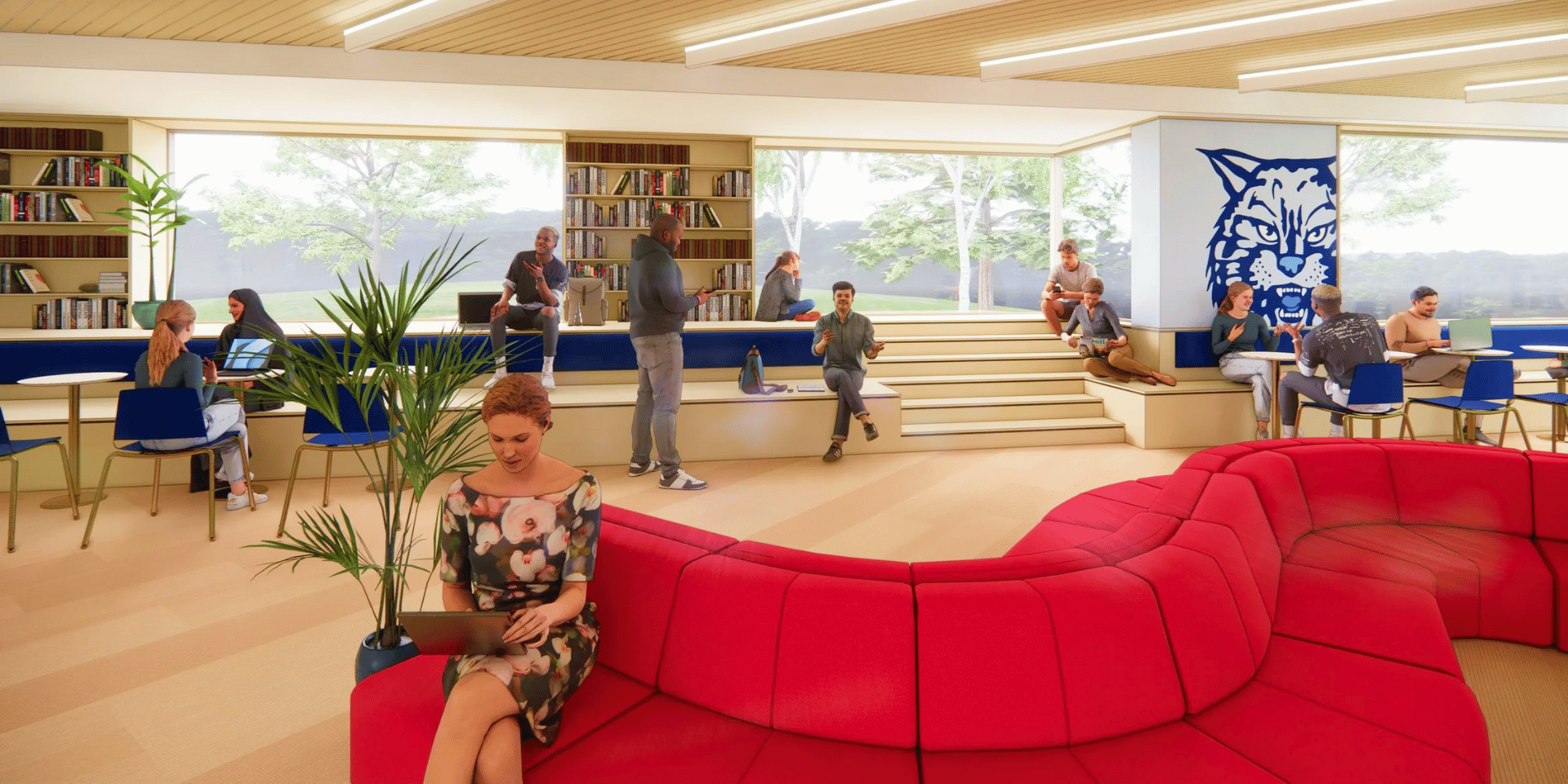 Byram Hills Learning Commons by KSQ Design, The Stonewall Group