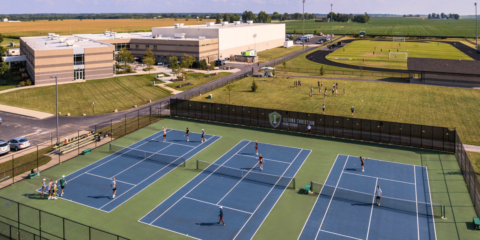 Illiana Christian High School by AMDG Architects, The Stonewall Group