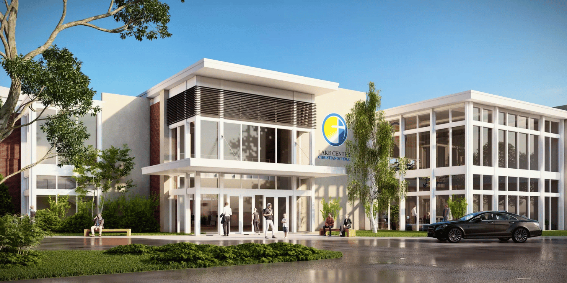 Lake Center Christian School by AODK, The Stonewall Group