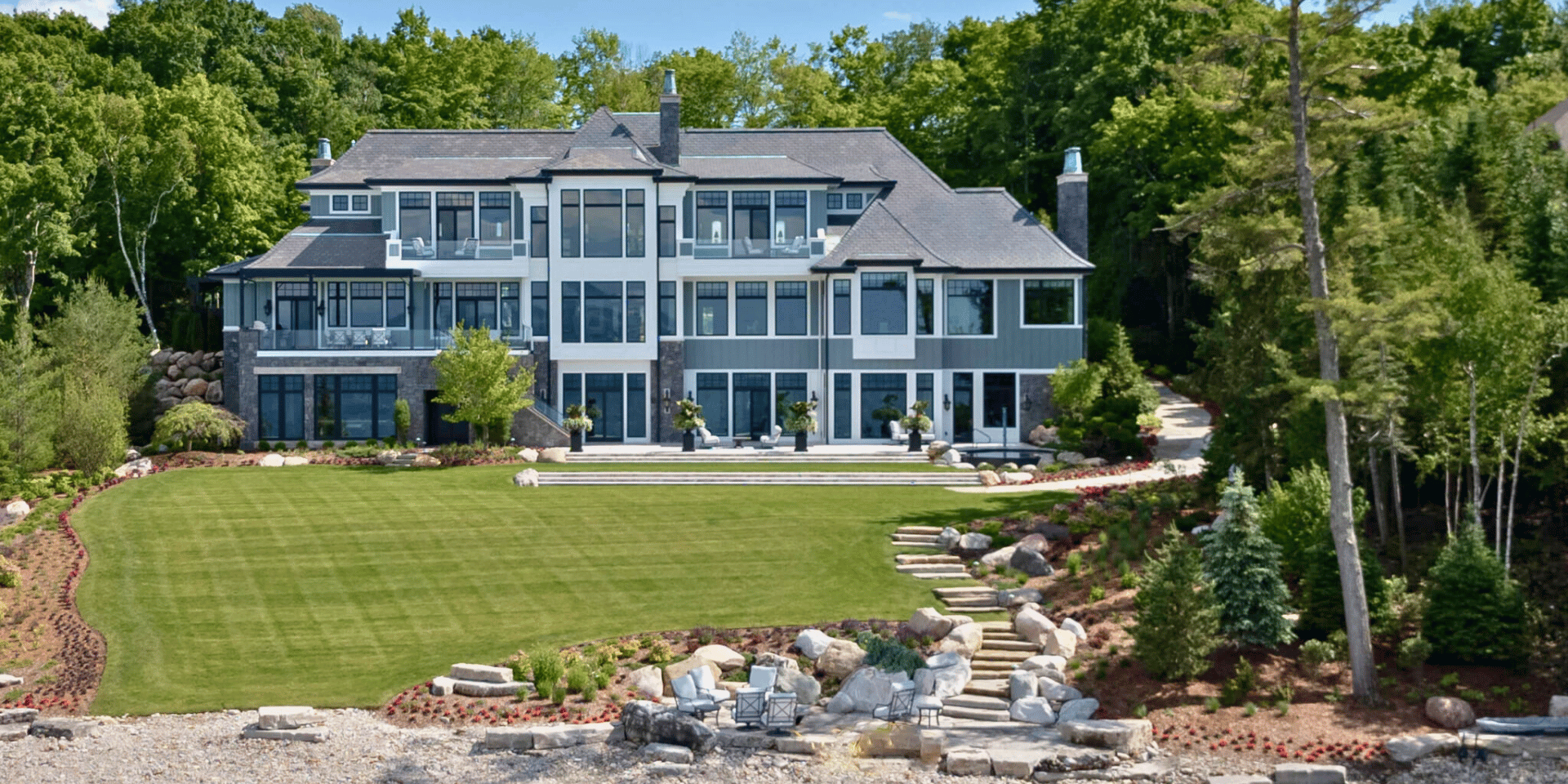 Shoreline Respite - Northwest Michigan by AMDG Architects, The Stonewall Group