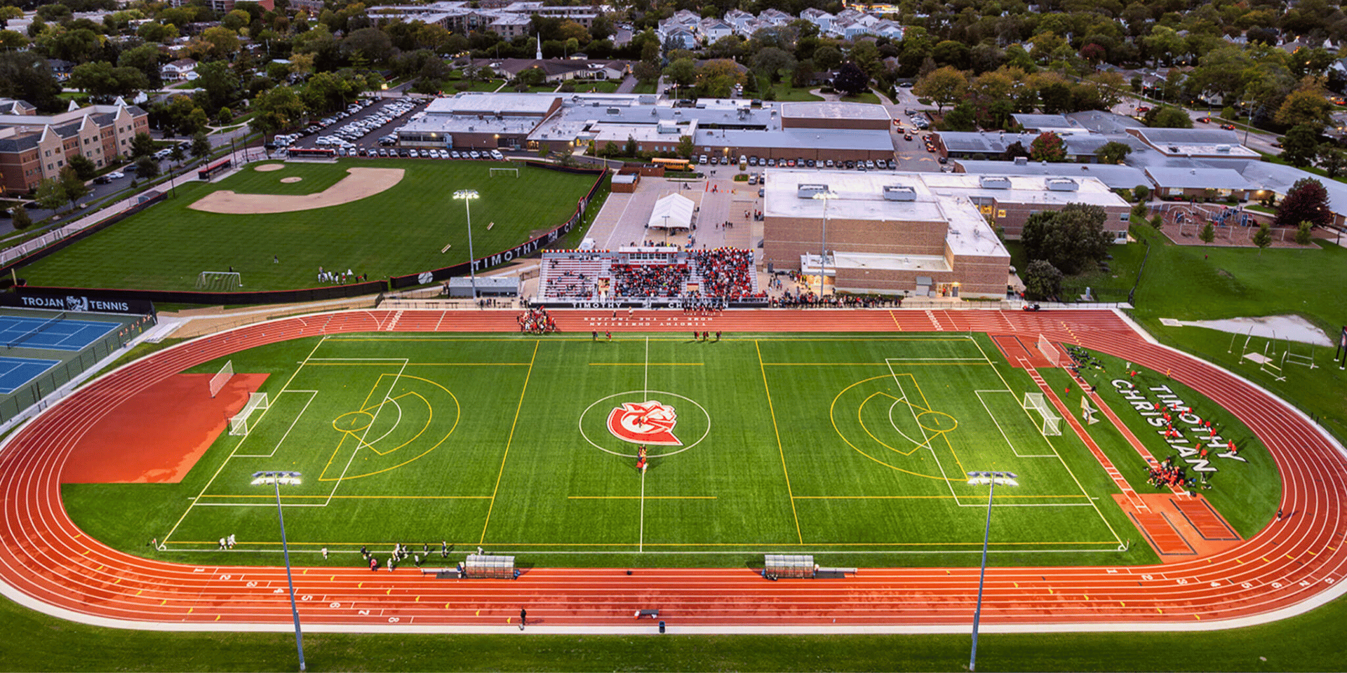 Timothy Christian School - Stadium by AMDG Architects, The Stonewall Group